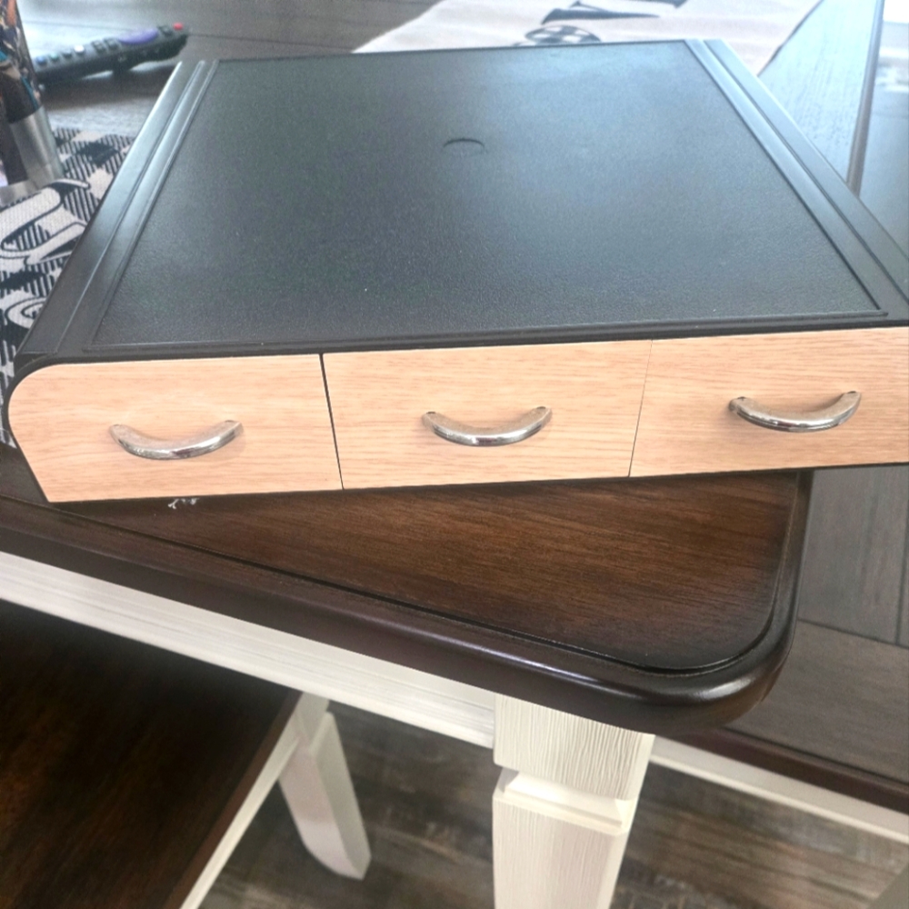 Wood and Black Coffee Pod Holder